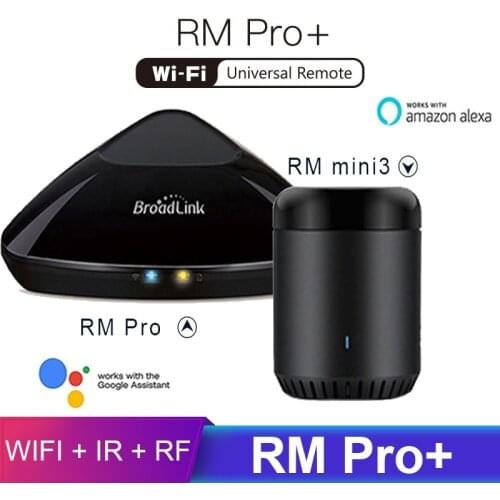 Broadlink RM Pro+ RM33 RM mini3 Smart Home Controller WIFI+IR+RF+4G Universal Automation Remote Control for iOS Android