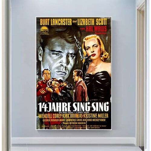 V0762 I Walk Alone (2) Vintage Classic Movie Wall Silk Cloth HD Poster Art Home Decoration Gift