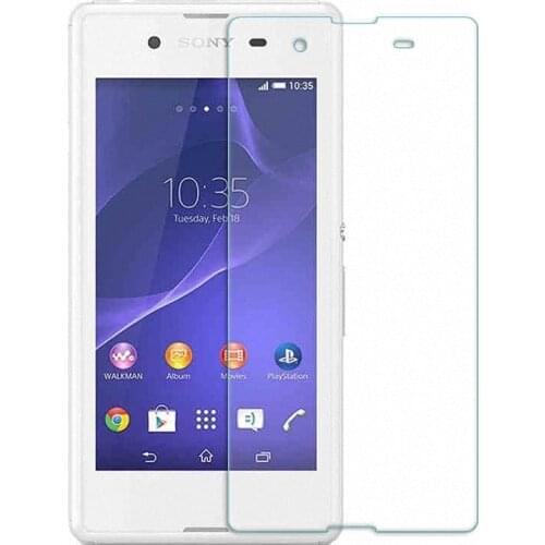 Tempered Glass Screen Protector Film For Sony Xperia E3 E3 Dual 4G D2203 D2206 D2243 D2202 D2212 4.5" glass Protective Film