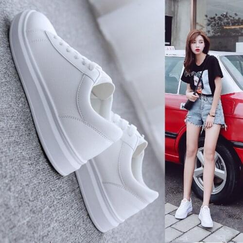 New Women Sneakers Casual Shoes High Quality Woman Flats Spring Autumn Low-top Loafers Girls Student White Shoes Ladies Shoes