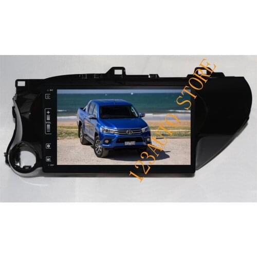 10.1 inch Android 8.0 7.1 eight Octa core Car CD DVD GPS Player NAVIGATION AUTO for Toyota Hilux 2016~2017