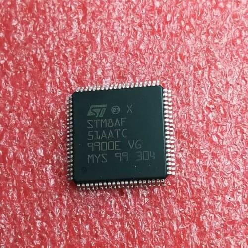 5piece)100% New STM8AF51AATC STM8AF 51AATC QFP-80 Chipset