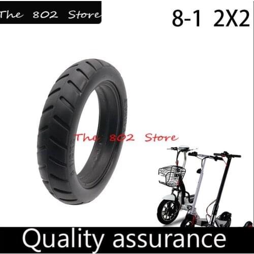 8 1/2x2 solid tyre Non-Pneumatic Tyre for Gas Electric Smart Electric Scooter Baby carriage Folding bicycle
