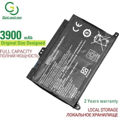 Golooloo BP02XL BP02041XL Laptop Battery for HP Pavilion Notebook PC 15 HSTNN-LB7H HSTNN-UB7B 849569-421 849569-541 849569-542