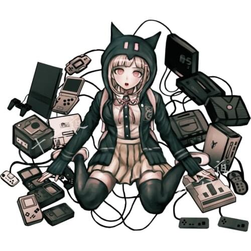 Anime Danganronpa: Trigger Happy Havoc Cartoon Acrylic Stand Figure Model Desktop Decor Monokuma Tojo Kirumi Nanami ChiaKi Gift