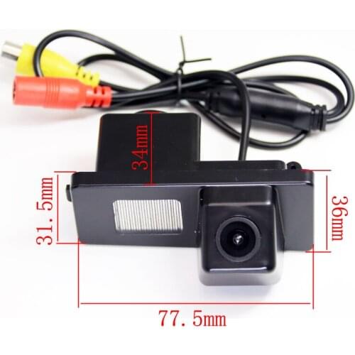 HD CCD Car Back Up Parking Rear View Reverse Camera For Ssangyong Rexton Kyron Auto Parking System Back Up Camera