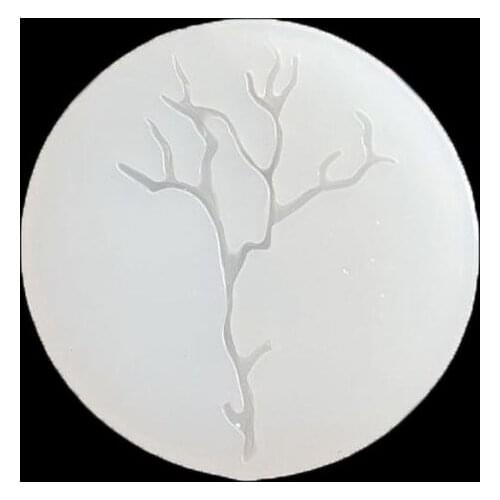 Free shipping Leaves Branch Shape Epoxy Resin Casting Silicone Molds Jewelry Making Tools