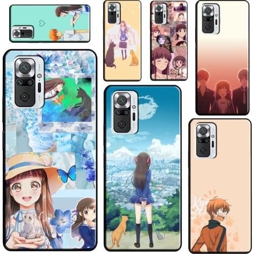 Fruits Basket Anime Tohru Kyo For Xiaomi Redmi Note 10 Pro 7 8 9S 8T Note 9 Pro Case For Redmi 9C 9T K40 9A Back Cover