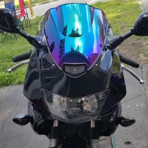 Motorcycle Double Bubble Windshield WindScreen Screen For 1997 - 2006 Honda Super Hawk VTR 1000 F VTR1000 VTR1000F Firestorm