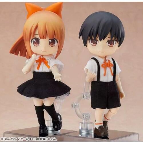 Animal GSC Doll Boy and Girl Emily Ryo Q ver. Clouthes Figure PVC Model Toys Decoration Statue 10cm