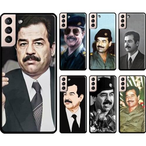 Saddam Hussein Iraq Arabic Soft Case For Samsung Galaxy S21 S20 FE Note 20 Ultra Note 10 S8 S9 S10 Plus Phone Cover