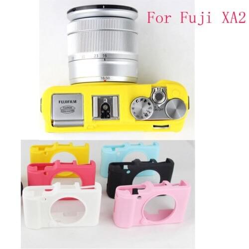 Soft Silicone Rubber Camera Video Case Bag Silicone Case for Fuji Fujifilm XA1 XA2 XM1 XA-1 XA-2 XM-1 Skin Mirrorless System bag