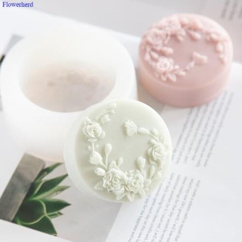 2019 new 3D handmade soap mold bathroom supplies soap silicone mold soap making tools DIY fondant cake mold chocolate mold