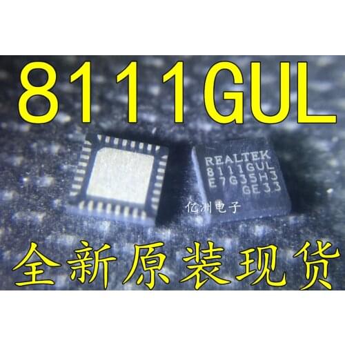 100% New&original RTL8111GUL 8111GUL QFNIC In stock