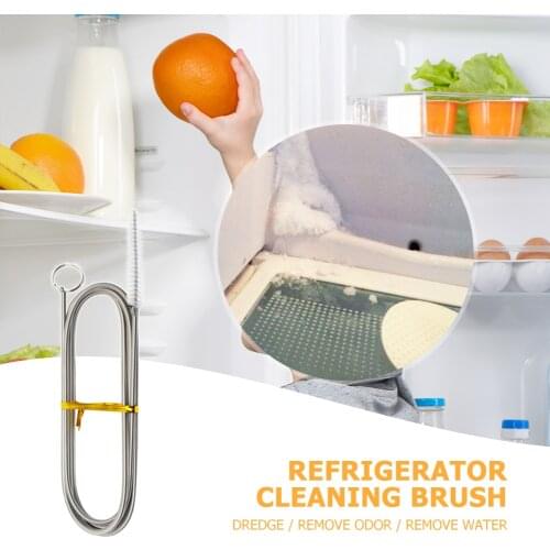 Refrigerator Drain Hole Cleaning Brush Household Convenient Cleaning Tool Refrigerator Hole Cleaning Brush Refrigerator Hole