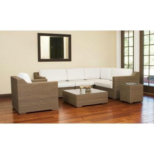 Modern home furniutre rattan sofa lifestyle living furniture sofa