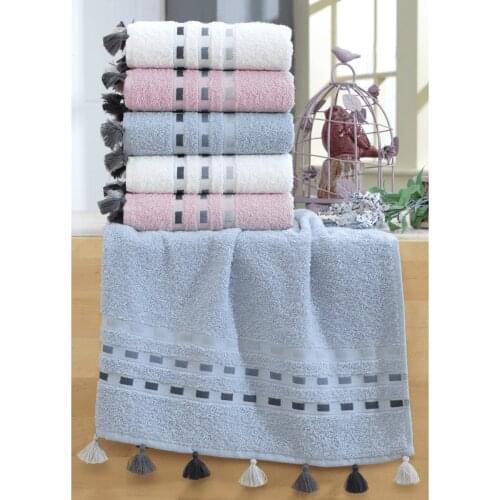 Turkish %100 Cotton Rainbow 4-Towel Set