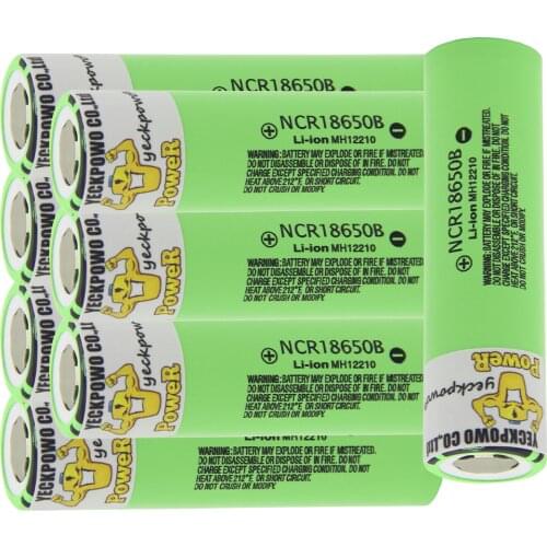 Charger 18650 battery 3400mah li-ion batteries ncr18650b 3.7V lithium akkumulator rechargeable Moscow warehouse fast delivery