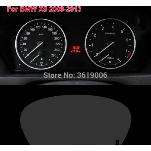 TOMMIA For BMW X5 09-13 Screen Protector HD 4H Dashboard Protection Film Anti-scratches Car Sticker