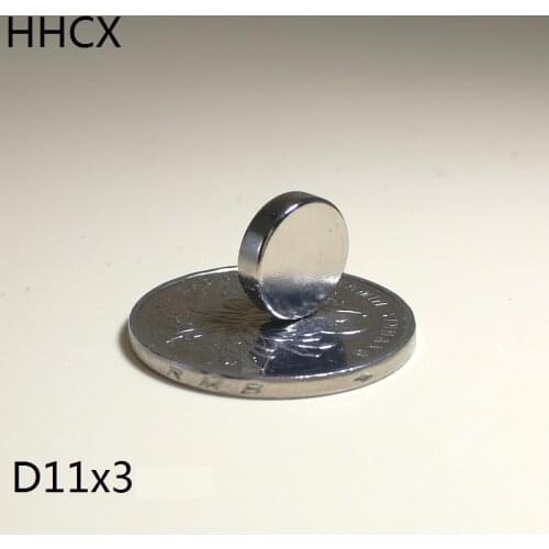 10pcs/lot Disk magnet 11x3 N35 Magnet 11*3 Magnets 11 x 3 for speaker