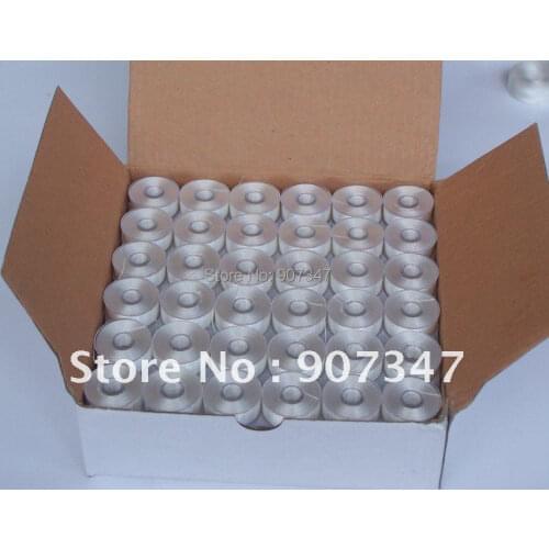 144 style L PLASTIC PREWOUND EMBROIDERY bobbins for most embroidery machine