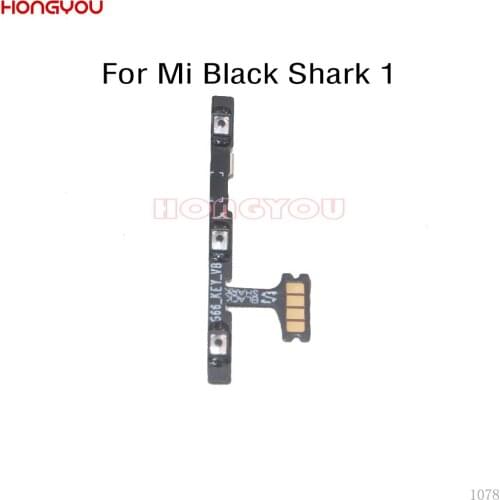50PCS/Lot For Xiaomi Mi Black Shark 1 SKR-AO Power Button On / Off Volume Up / Down Mute Switch Key Flex Cable