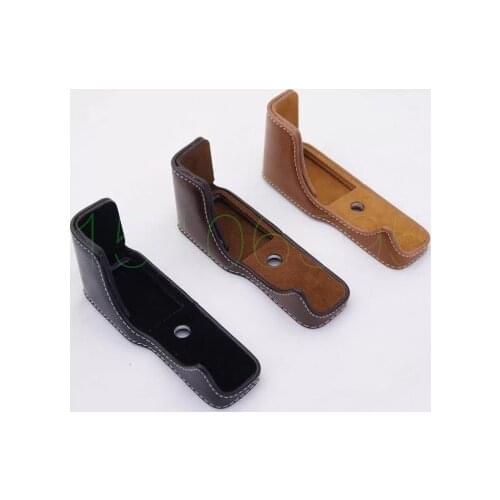 Pu Leather Camera Case For E0S M2 Camera bag Half Case Bottom Cover Open Battery Design Mirrorless System Camera