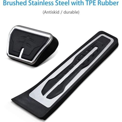 Gas Brake Pedal Cover Set For Bmw X3 X4 X5 X6 2 3 4 5 6 7 Series G20 F30 G30 G11 G01 G02 G05 F15 F16 F22 F25