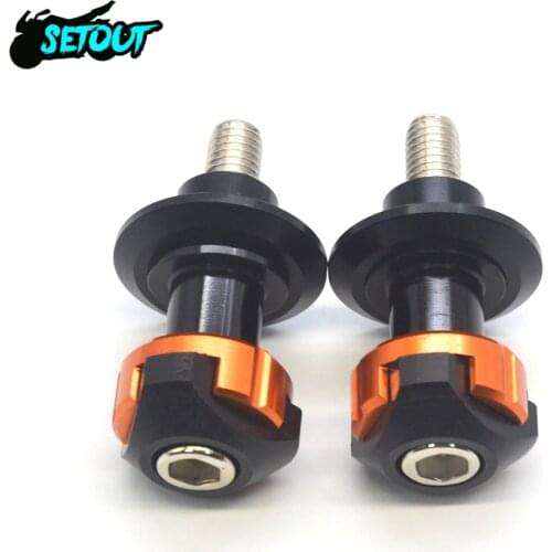 Motorcycle CNC Parts Swing Arm Spool Bracket Screw Slider Rocker Arm Spool Slider Bracket Screw for Duke 125 200 390 690 990