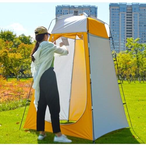 Privacy Travel Portable Beach UV Protection Toilet Tent Breathable Quick Set Up Dressing Outdoor Shower Waterproof Changing Room