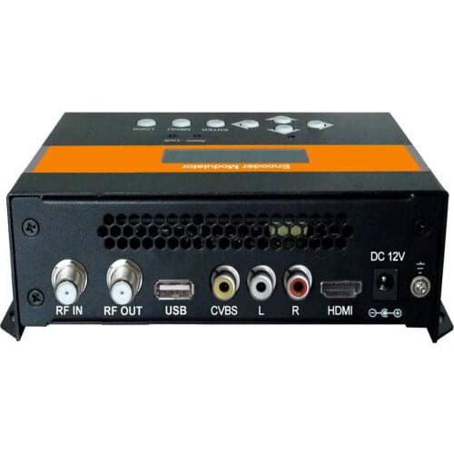 HD/SD Encoder Modulator(ISDB-T/DVB-T)HDMI/AV to RF CATV digital head-end equipment