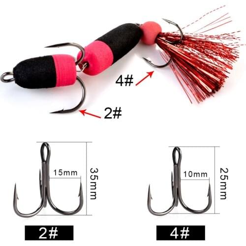 Mandula Hot Sale Fishing Lure Soft Lures Foam Bait Swimbait Wobbler Bass Pike Lure Insect Artificial Baits Pesca Мормышка