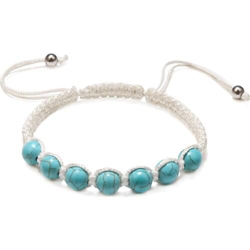 Reiki Men Women String Braided Bead Bracelets Tibetan Adjustable Size Rope Bangle Best Friend Lucky Jewelry Gift Prayer Handmade