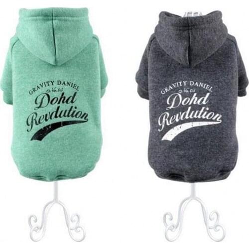 NEW Spring Autumn Cat Dog Hoodies Leisure Bulldog Pet Clothes Sweatshirts For Small Large Pet Puppy XS S M L XL XXL 3XL
