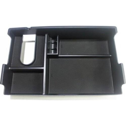 For TOYOTA Tundra 2014-2018 1PC Car Central Armrest Storage Box Console Arm Rest Glove Tray Holder Case Container Car Styling