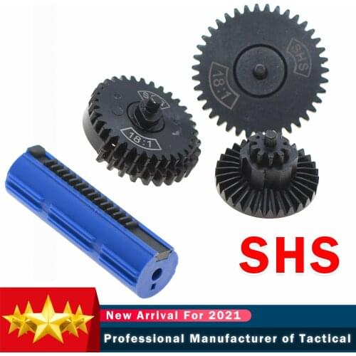 Brand New 14 Teeth Half Teeth Piston and 18:1 GEARS for Airsoft M4 AK G36 MP5 AEG Gearbox Ver 2/3 Paintball Hunting