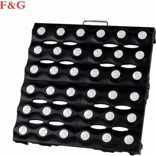 LED Matrix 36x3W Gold Color DMX512 Stage Effect Lighting Good For DJ Disco Party Dance Floor Clubs Bar And Wedding Decorations