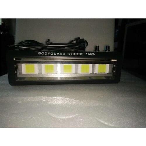 High power Auto/Sound Control 100W White lighting LED Strobe Grille Lamp Disco Party DJ Home Music Show Projector Stage Lighting