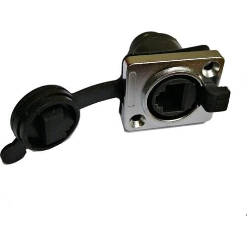 Hight quality 105pcs/lot RJ45 Chassis Socket Panel Connector