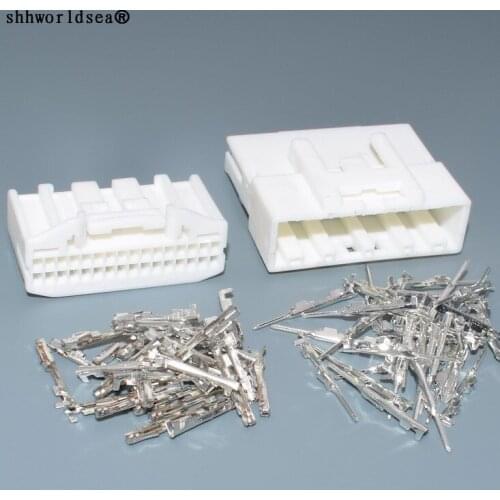 Worldgolden 32pin 0.7MM male female Connector Plug Housing Socket Terminal 1318747-1