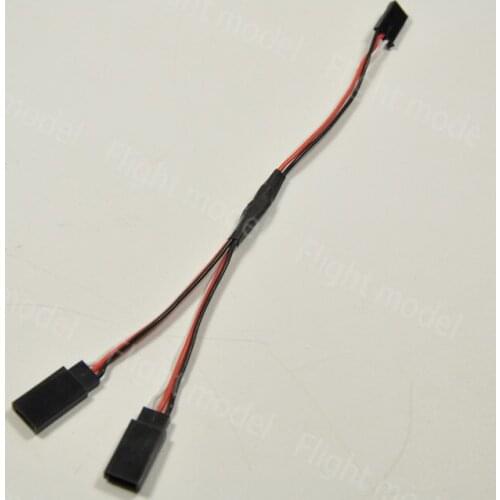150mm Y Style Extension extend Lead Wire Cable For FUTABA Servo RC Plane Kit