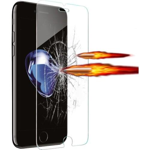 Tempered Glass Screen Protector For iPhone 7 / 7 Plus / 6 6S / 6S Plus / 5 5S SE 0.3MM Aifone Premium Protective Toughened Film