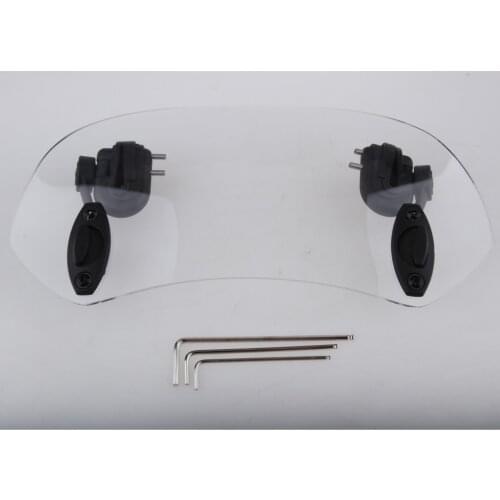 Windshield Clip On Extension Spoiler Air Deflector Replacement For