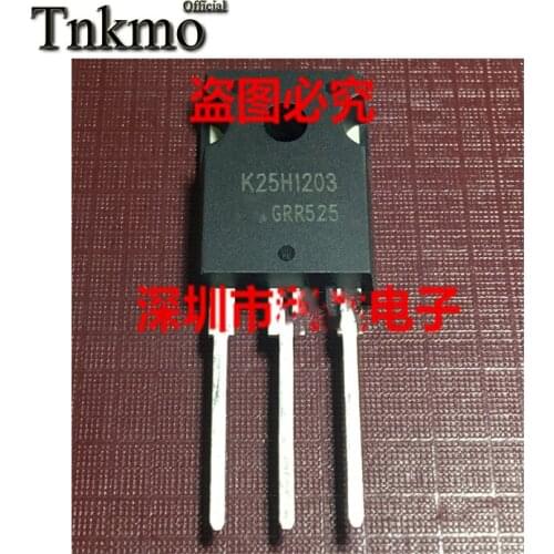10PCS IKW25N120H3 K25H1203 TO-247 IKW15N120H3 K15H1203 TO247 25A/15A 1200V Power IGBT Transistor free delivery