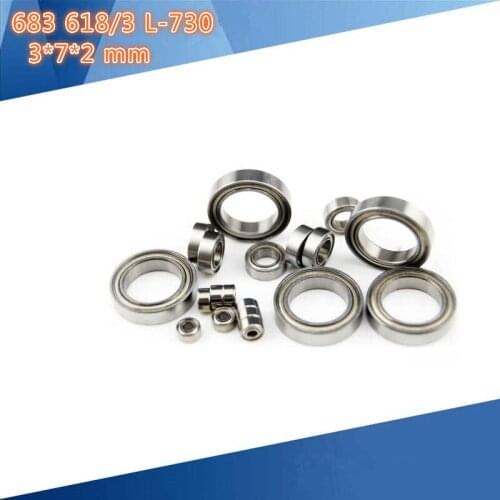5 PCS Open bearing 683 618 / 3 L-730 3 mm bearings for tranmition jmc