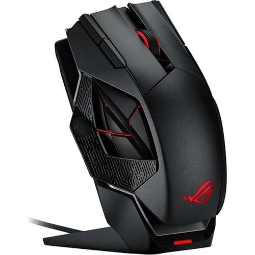 FOR ASUS ROG SPATHA WIRED/WIRELESS 8200 DPI LASER SENSOR RGB 12 KEY PLAYER MOUSE
