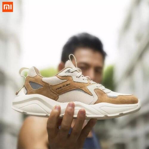 Xiaomi Mijia FINE Plan LJM004 Fashion Retro Shoes Reflective Men Women Sneakers Non-Slip Wear Resistant Sport Running Shoes