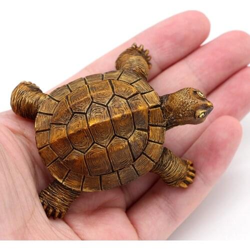 Magnetic refrigerator little turtle 3D simulation animal magnetic tortoise reptile model magnet home decoration fridge magnets