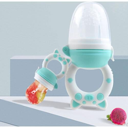 Baby Fresh Food Nibbler Feeder Cup Kids Boy Girl Fruit Nipples Feeding Cups Infant Baby Supplies Nipple Soother Bottles