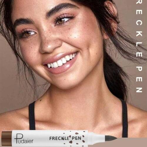 2021 new freckle pen make-up simulation spot pen color is easy to color, not easy to take off for Women